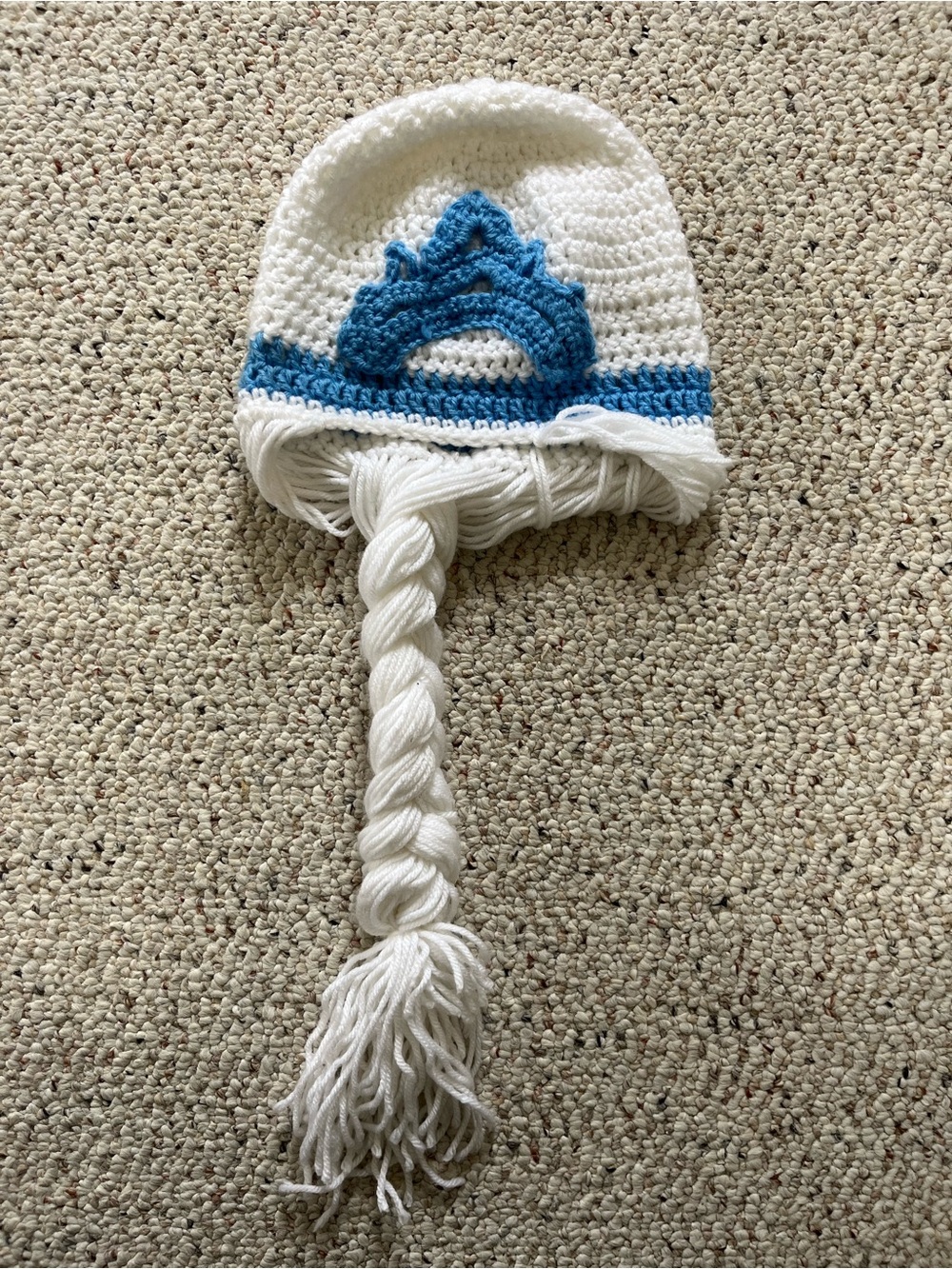 Crocheted Elsa Hat